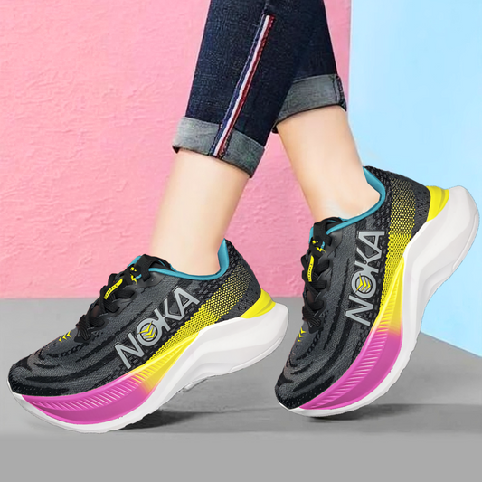 NOKA Premium Sneakers Multi Color Black