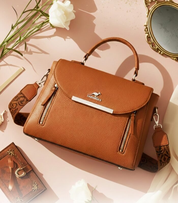 Brown Leather Handbag qbuyvo