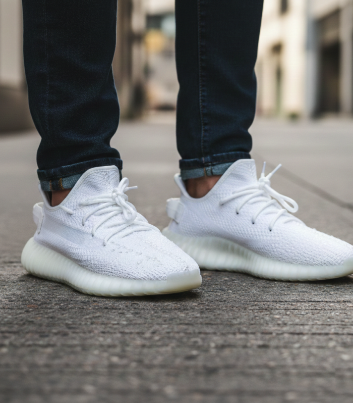 Adidas Yeezy Boost 350 V2 Sneakers White Colour