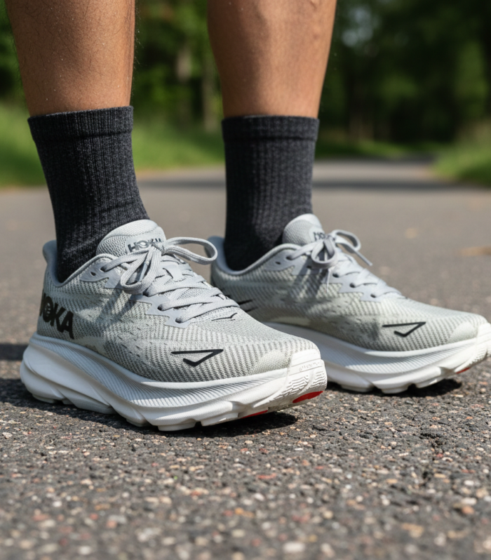 Noka One Man Shoes Gray & Black qbuyvo