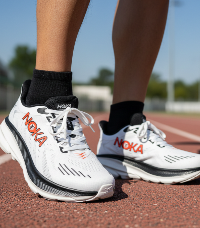 Noka One Men Colour Shoes White & Orange qbuyvo